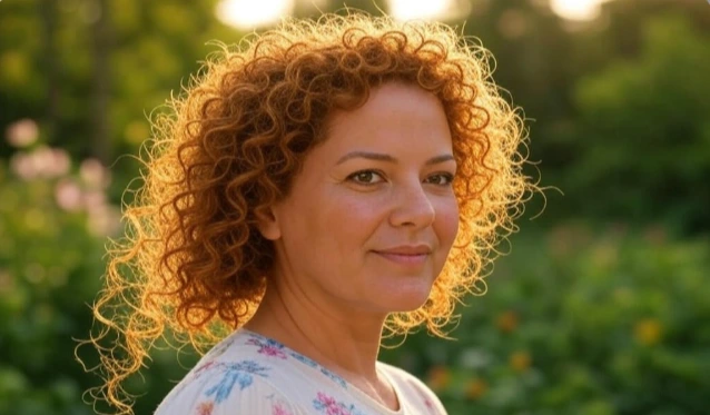 short curly hairstyle Curly Lob